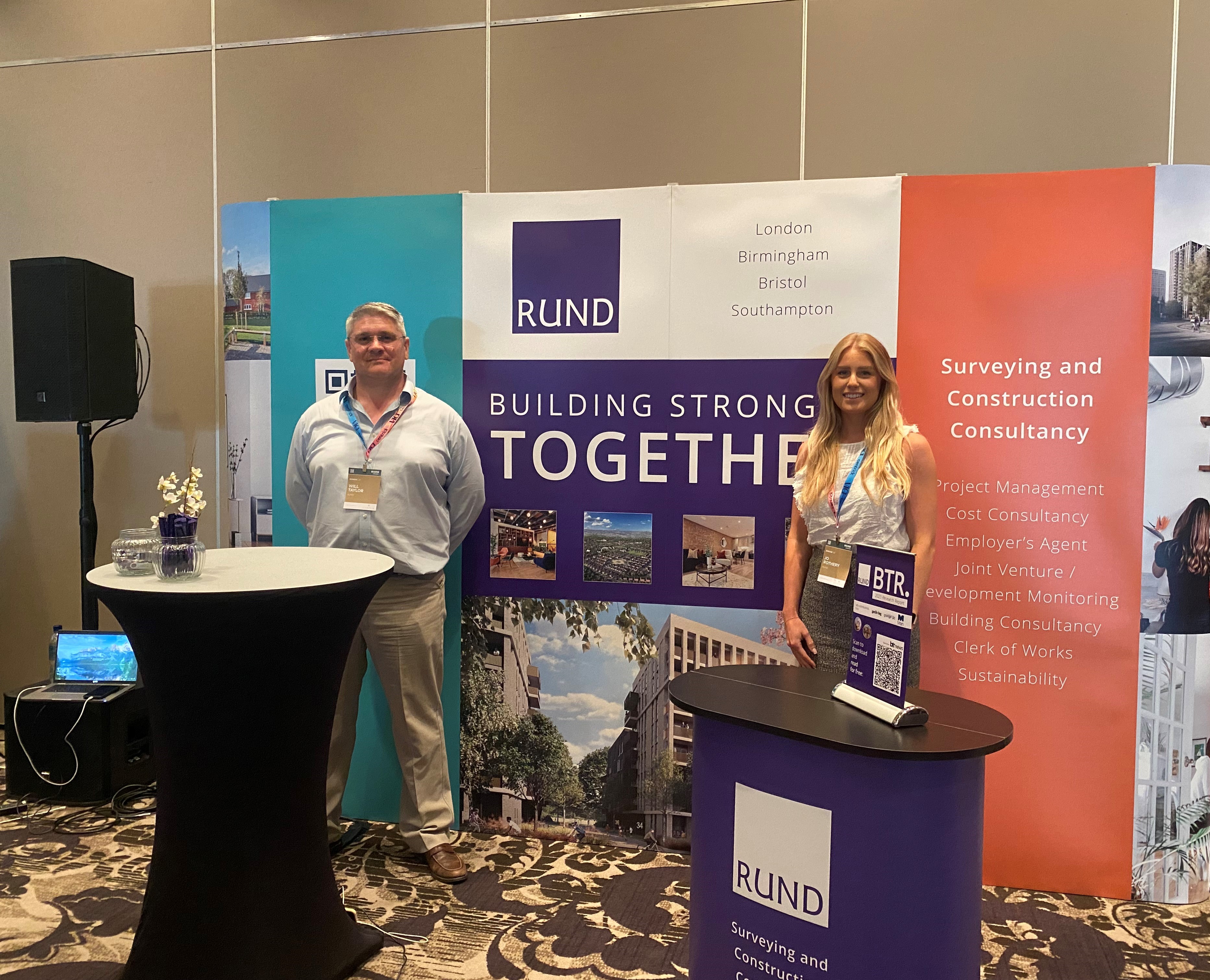 Rund sponsors and exhibits at landmark BTR conference for second year running