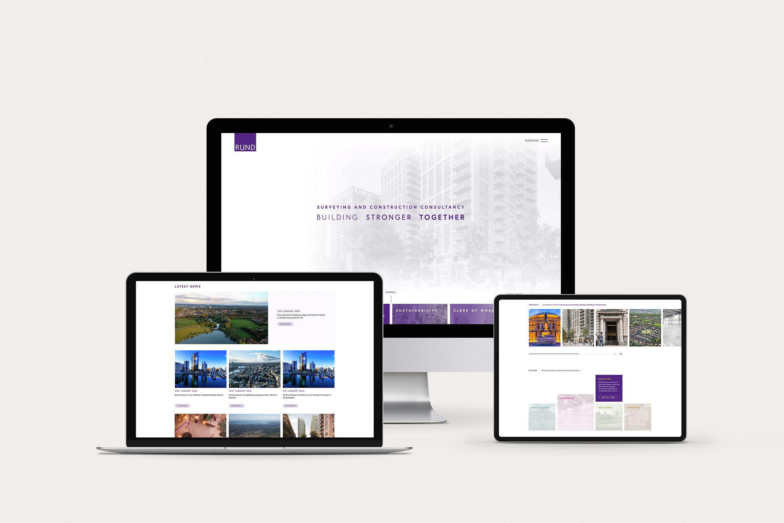 Rund unveils new website inspired by more than three decades of success