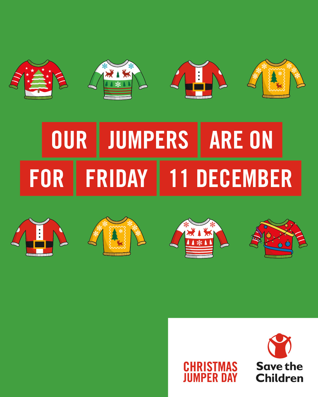 Rund employees support Christmas Jumper Day