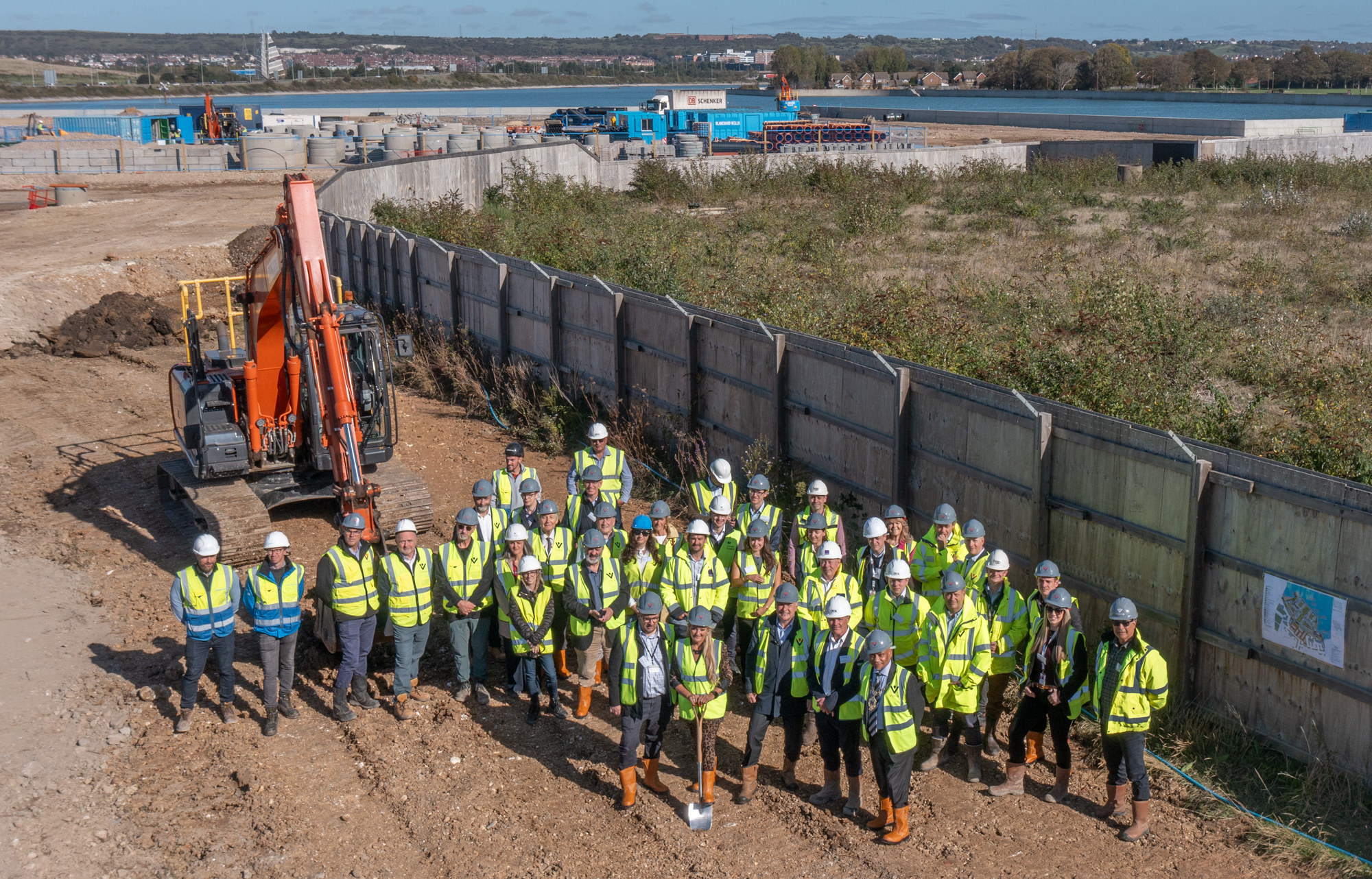 Rund supports Portsmouth regeneration scheme Victory Quay in breaking ground