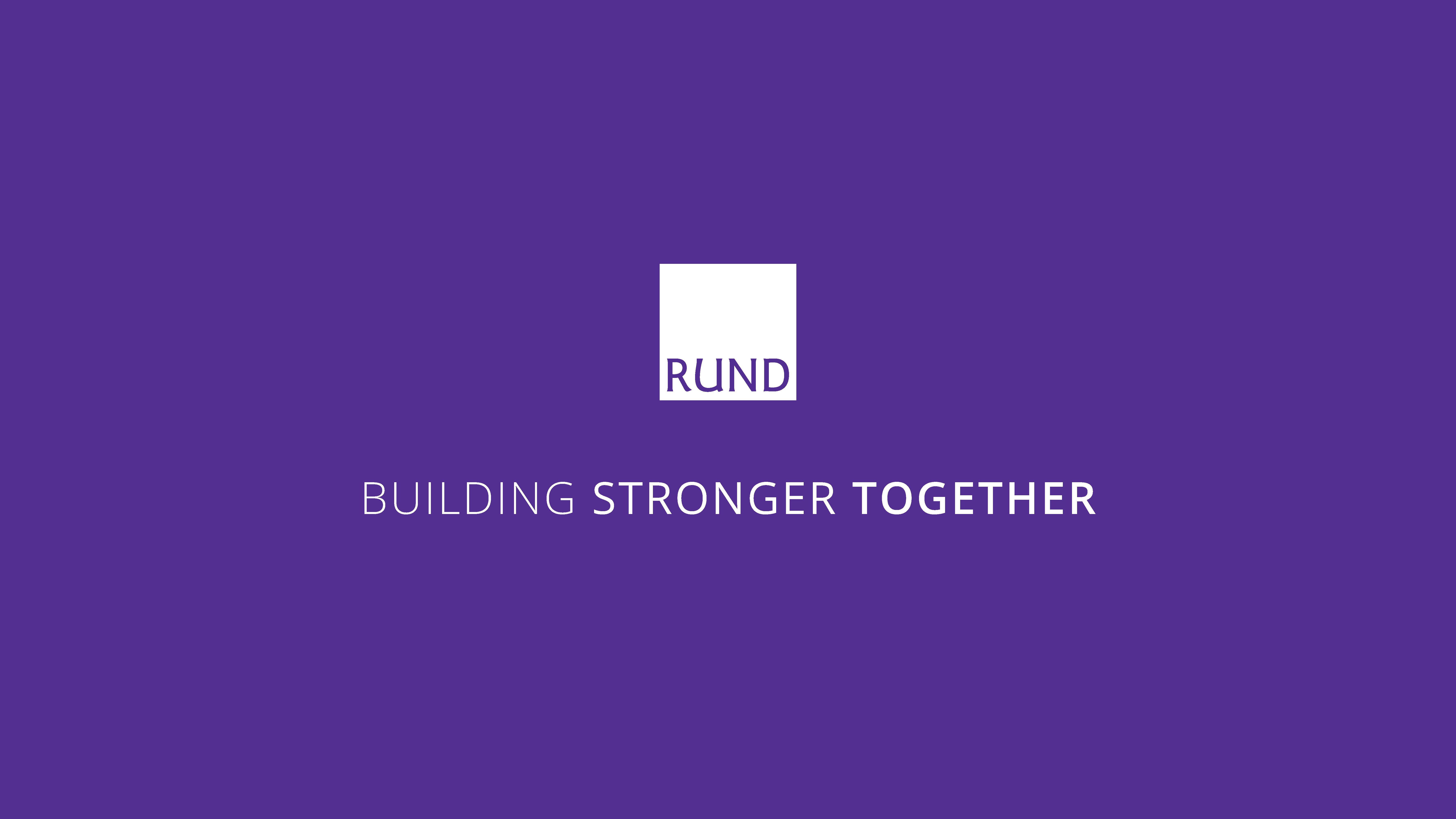 Introducing the ‘Building Stronger Together’ campaign 